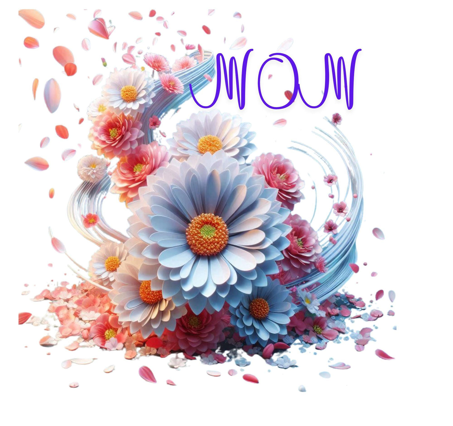 Floral Stainless Steel Tumbler: Mother's Day Insulated Travel Mug