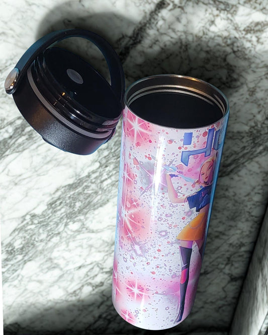 Huntrix Water Bottle β Front and Back Design 20oz or 22oz