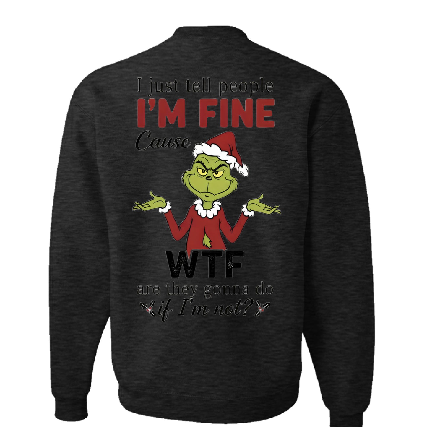 BLACK HEATHER - BACK