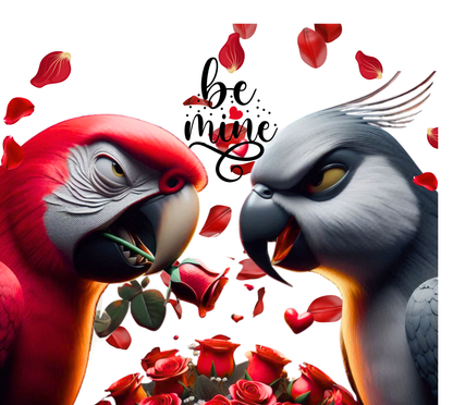 Floral Rose Design | Gift for Her | 20 oz Tumbler with Handle |