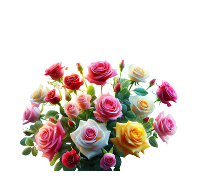 Floral Rose Design | Gift for Her | 20 oz Tumbler with Handle |