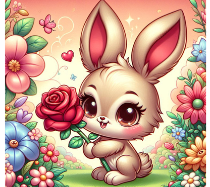 Floral Rose Design | Gift for Her | 20 oz Tumbler with Handle |