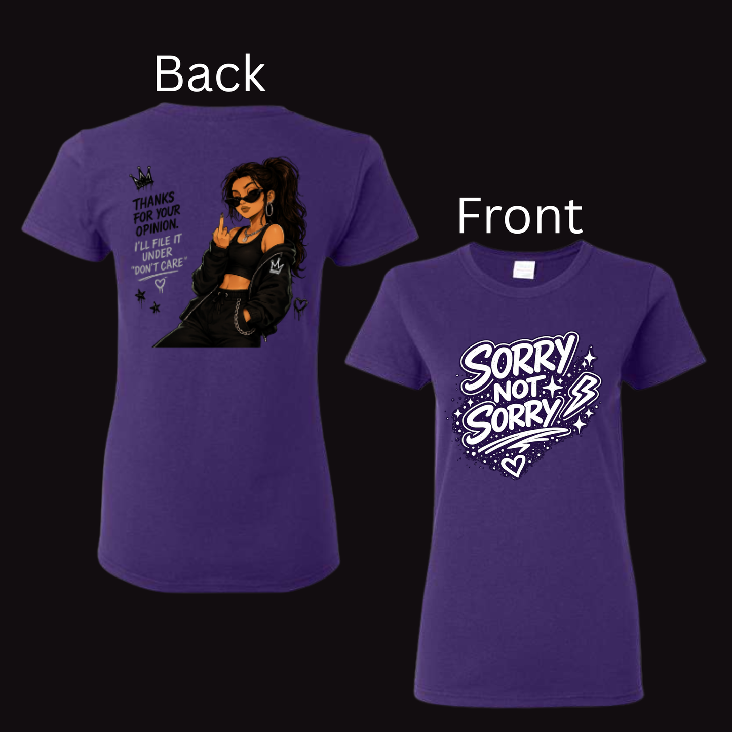 Shirt with attitude