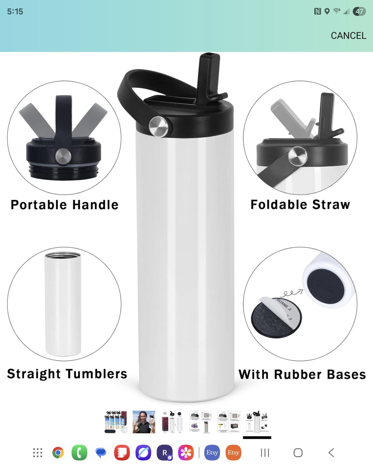 20oz  Disney character Sublimation Tumbler – Vacuum Insulated Stainless Steel