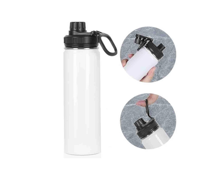 Personalized Warrior Style Water Bottle | Custom Name Insulated Bottle | Front & Back Design | Custom Gift