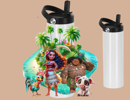 Personalized cartoon favorite character Tumbler – 20oz Stainless Steel, Vacuum Insulated