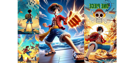 Anime Custom Water Bottle for kids– Personalized Anime Pirate Design