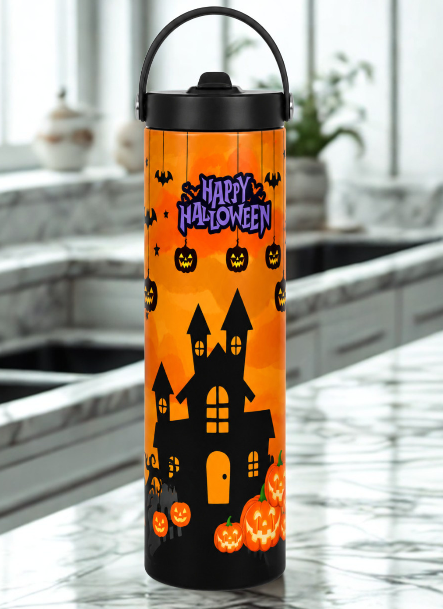 Halloween Water Bottle