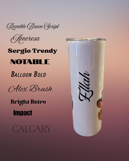 20oz  Disney character Sublimation Tumbler – Vacuum Insulated Stainless Steel