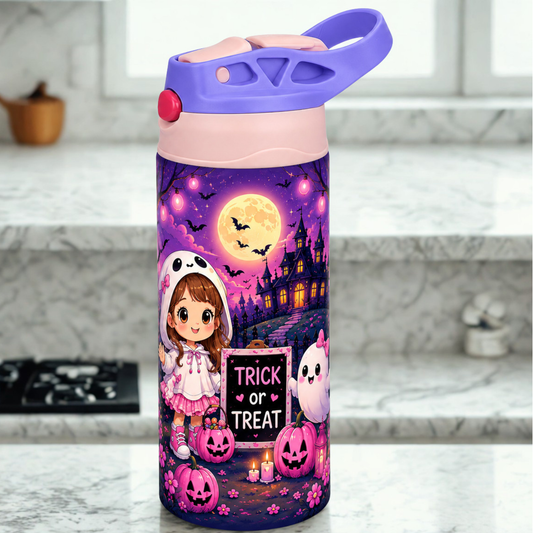 Kids Halloween Water Bottle / 12 OZ