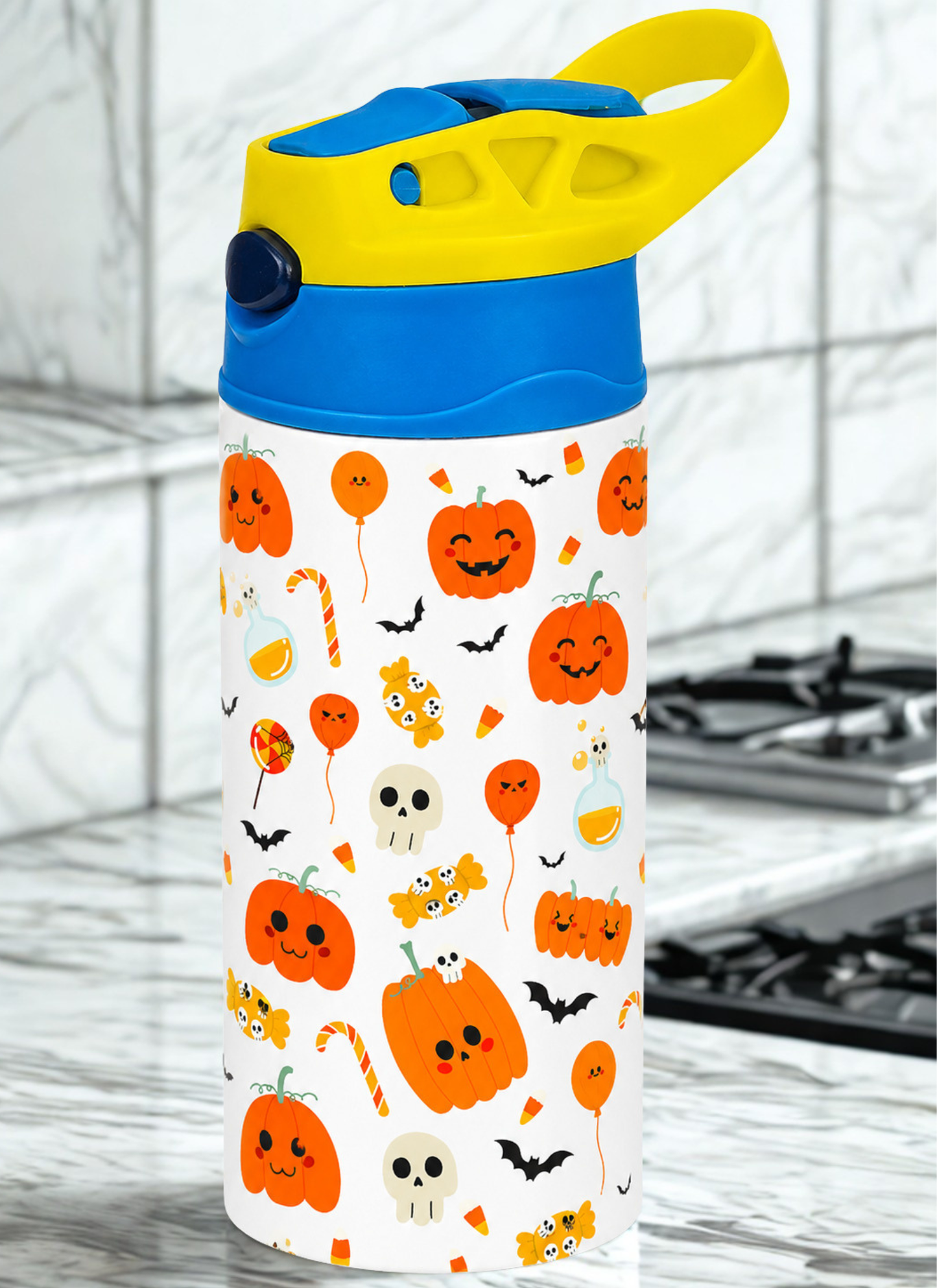 Kids Halloween Water Bottle / 12 OZ