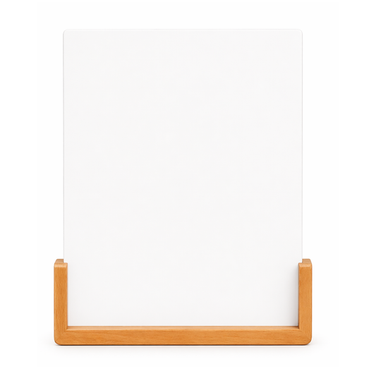 LED Glass Photo Frame Panel – 8” x 10” Warm Light Display