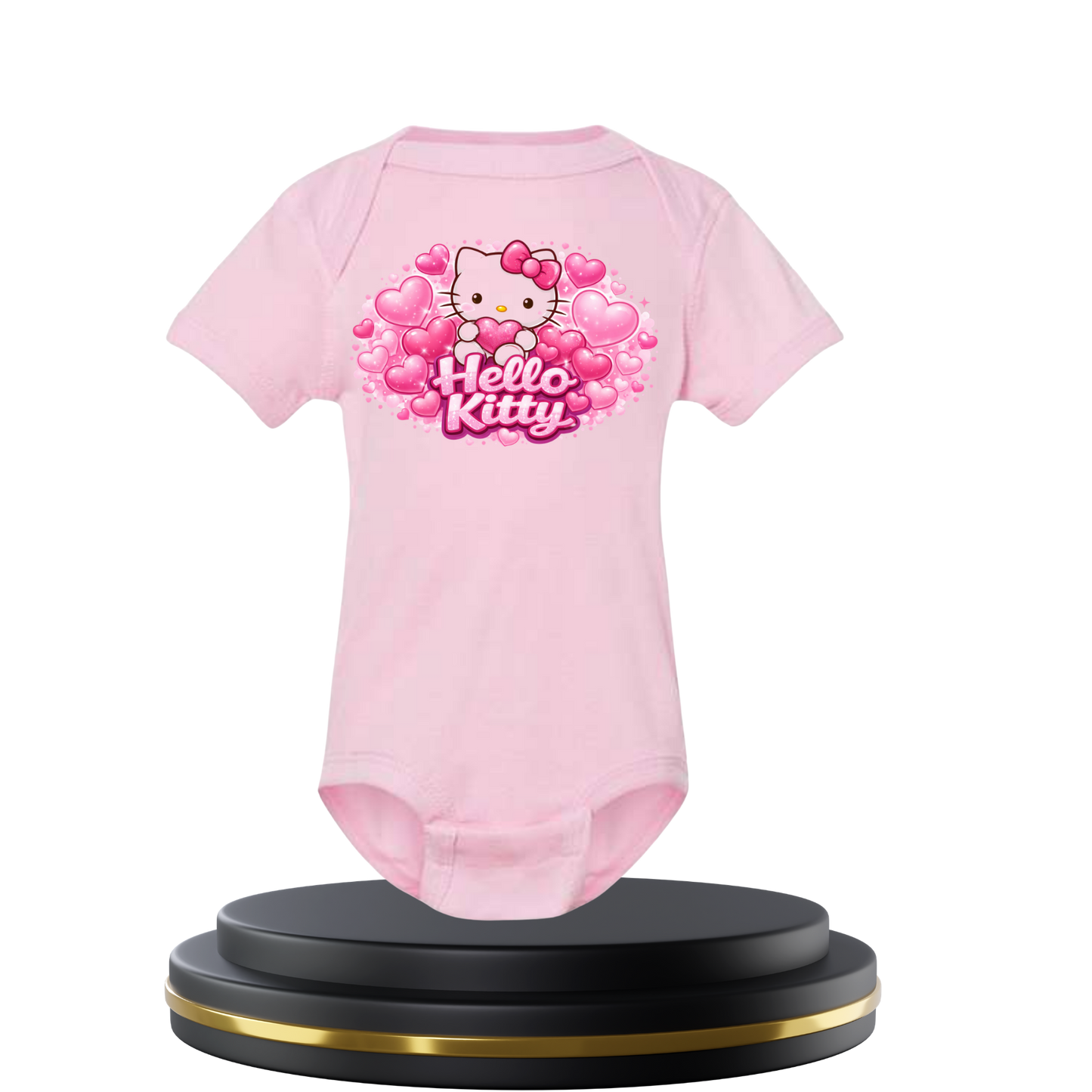Cute Princess Basketball Kitten Baby Bodysuit