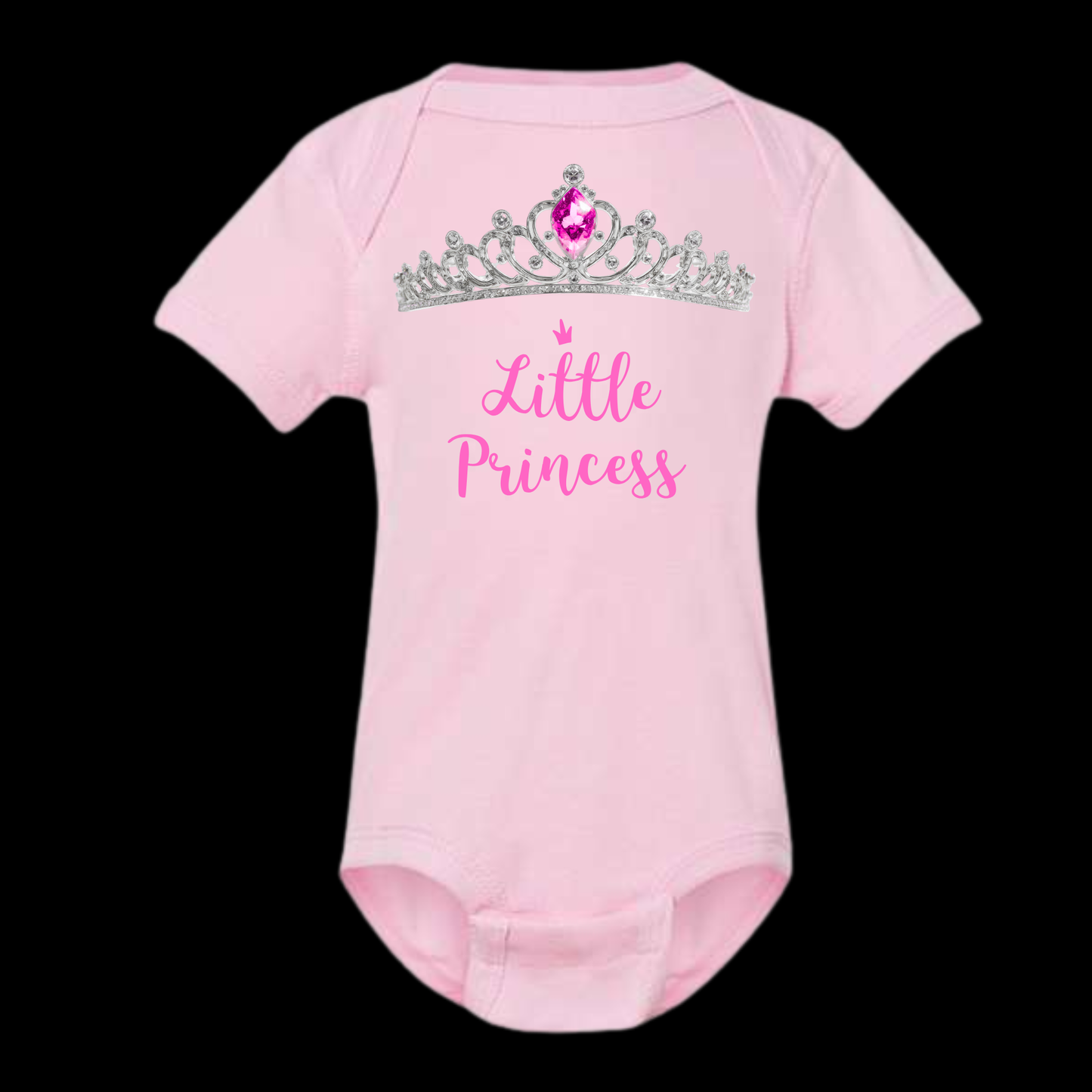 Little Princess Baby Bodysuit | Pink Infant One Piece | Baby Girl Shower Gift | Cute Princess Outfit | Newborn & Toddler Bodysuit