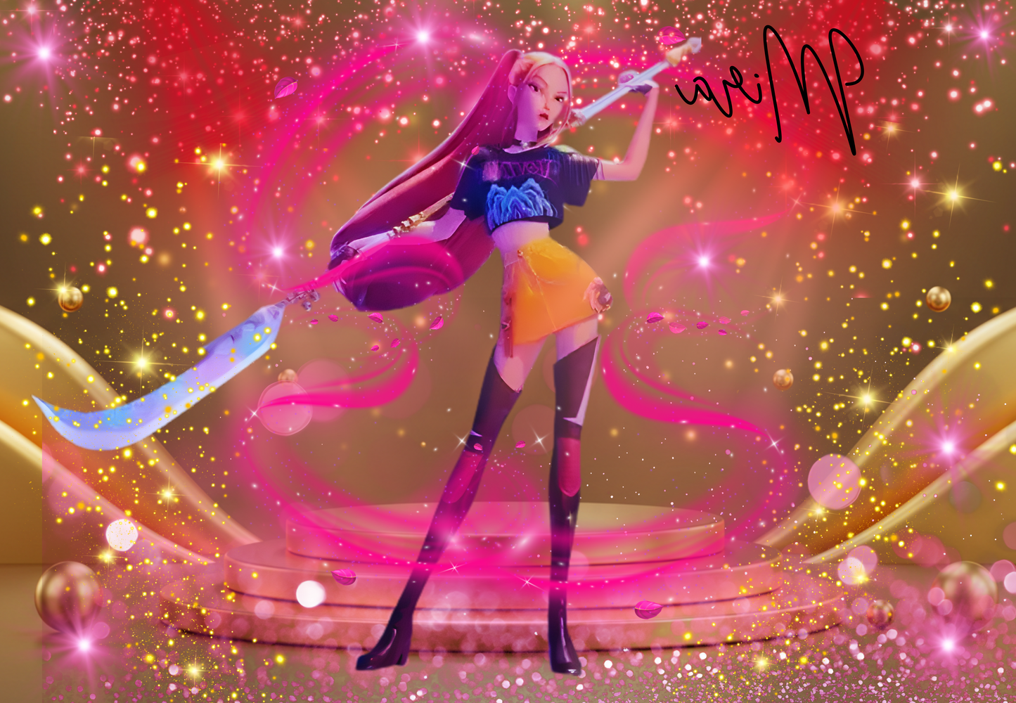 Custom Photo Night Light | Personalized Sublimation Plug-In Light with Auto On/Off Sensor | Bedroom, Kids Room, Hallway Gift Huntrix