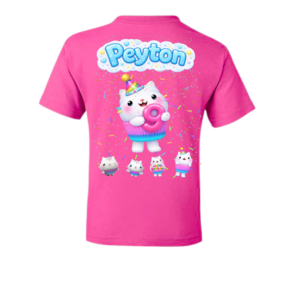Custom Birthday Shirt for Girls – Name + Birthday Girl Design