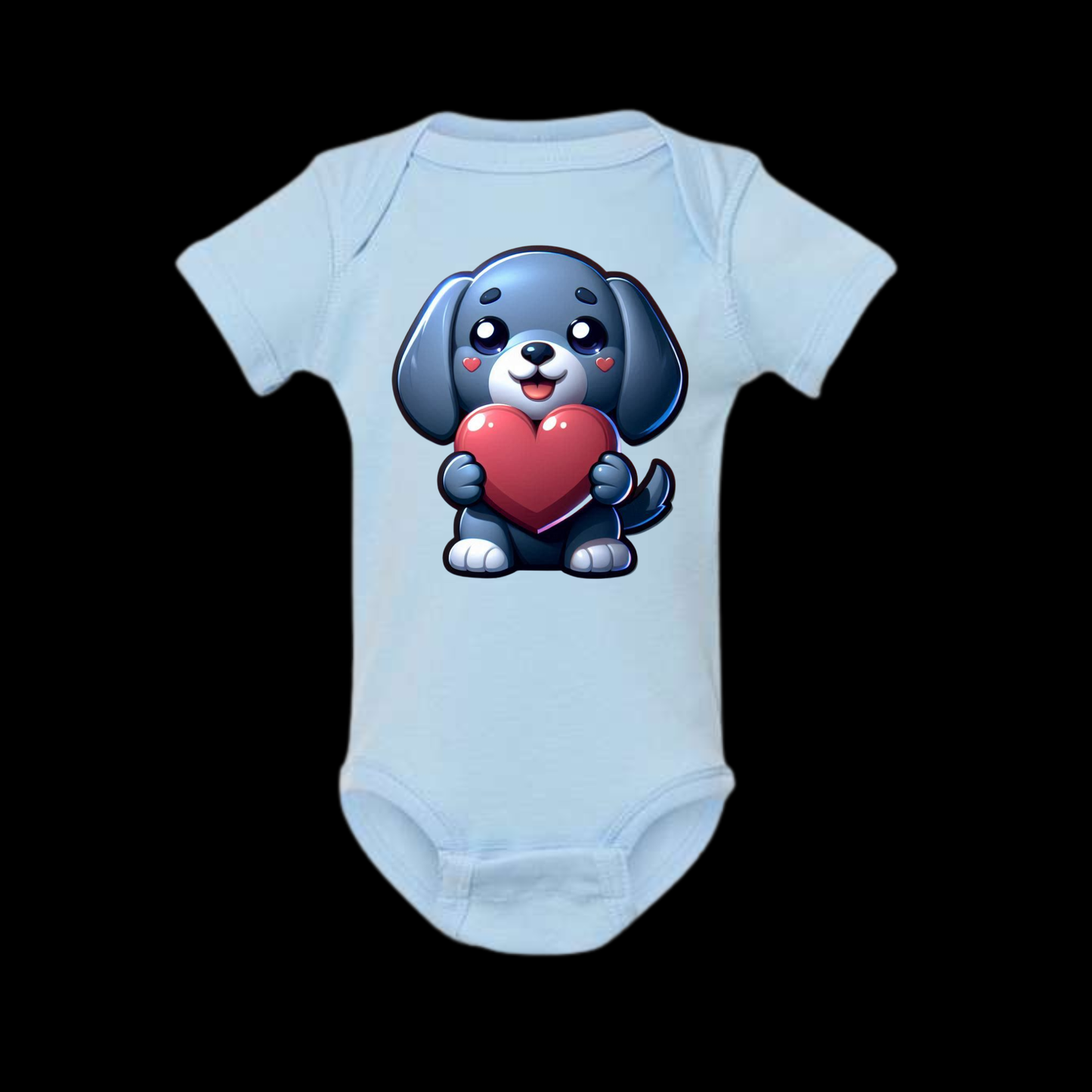 Cute Puppy Baby Bodysuit