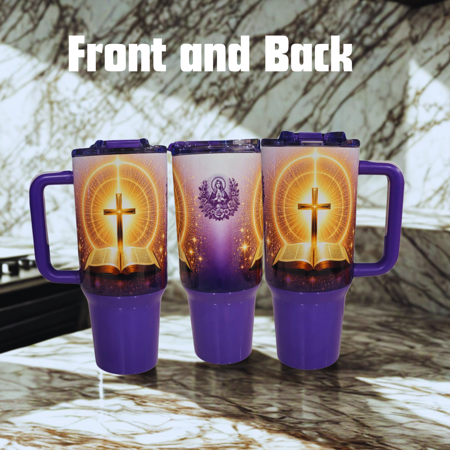 Have Faith 40 Oz tumbler
