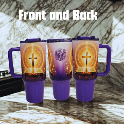 Have Faith 40 Oz tumbler