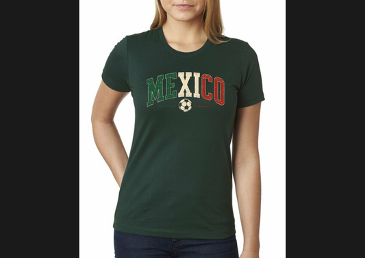 Mexico Classic Soccer Graphic T-Shirt