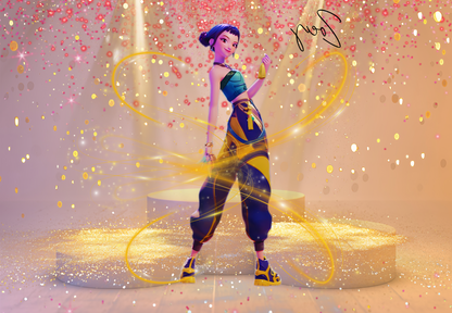 Custom Photo Night Light | Personalized Sublimation Plug-In Light with Auto On/Off Sensor | Bedroom, Kids Room, Hallway Gift Huntrix