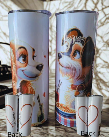 Personalized Couples 20oz Tumbler Set Inspired by all time character favorites.