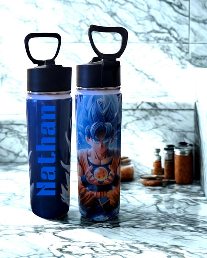 Personalized favorite Anime water Bottle! All time anime images options to click!