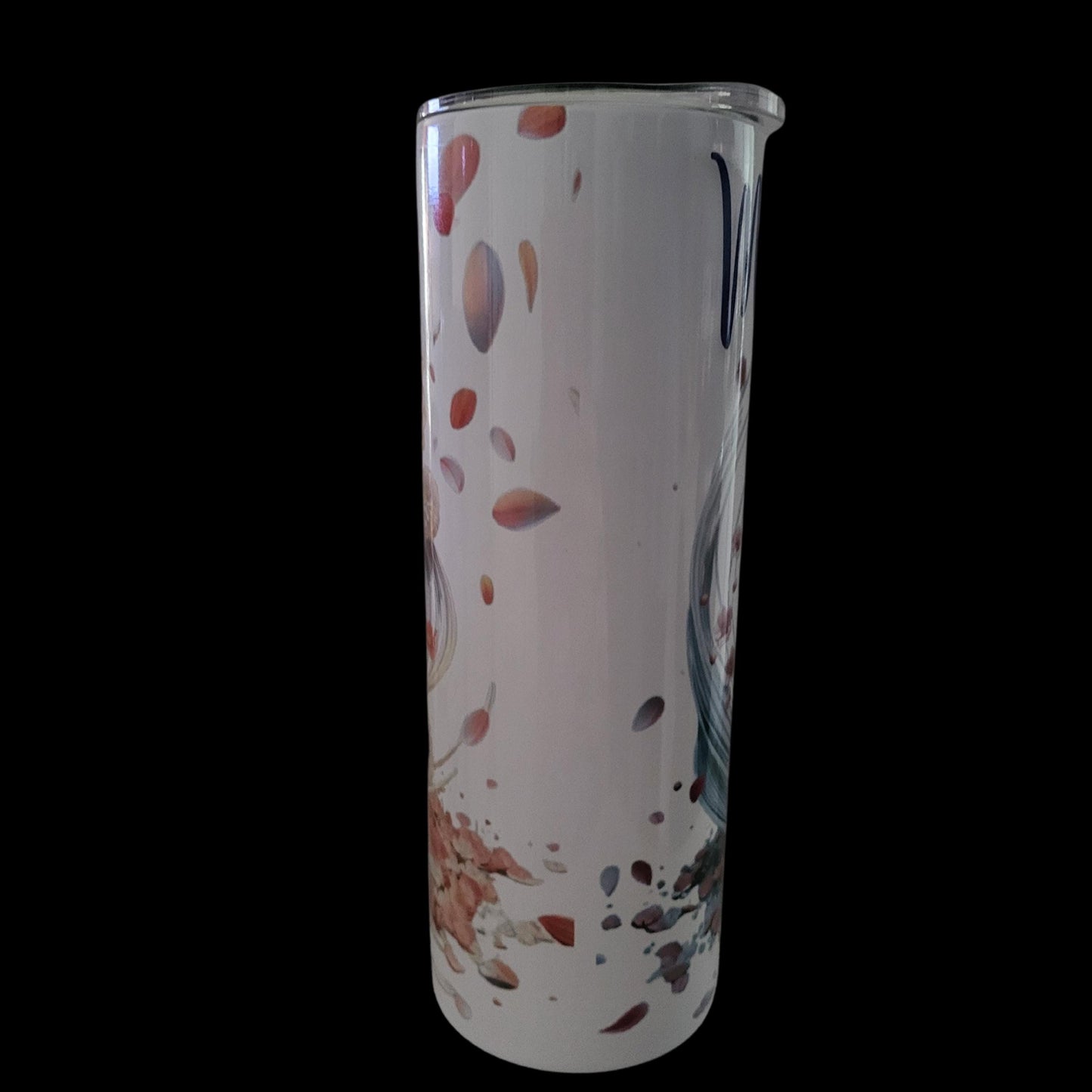 Floral Stainless Steel Tumbler: Mother's Day Insulated Travel Mug