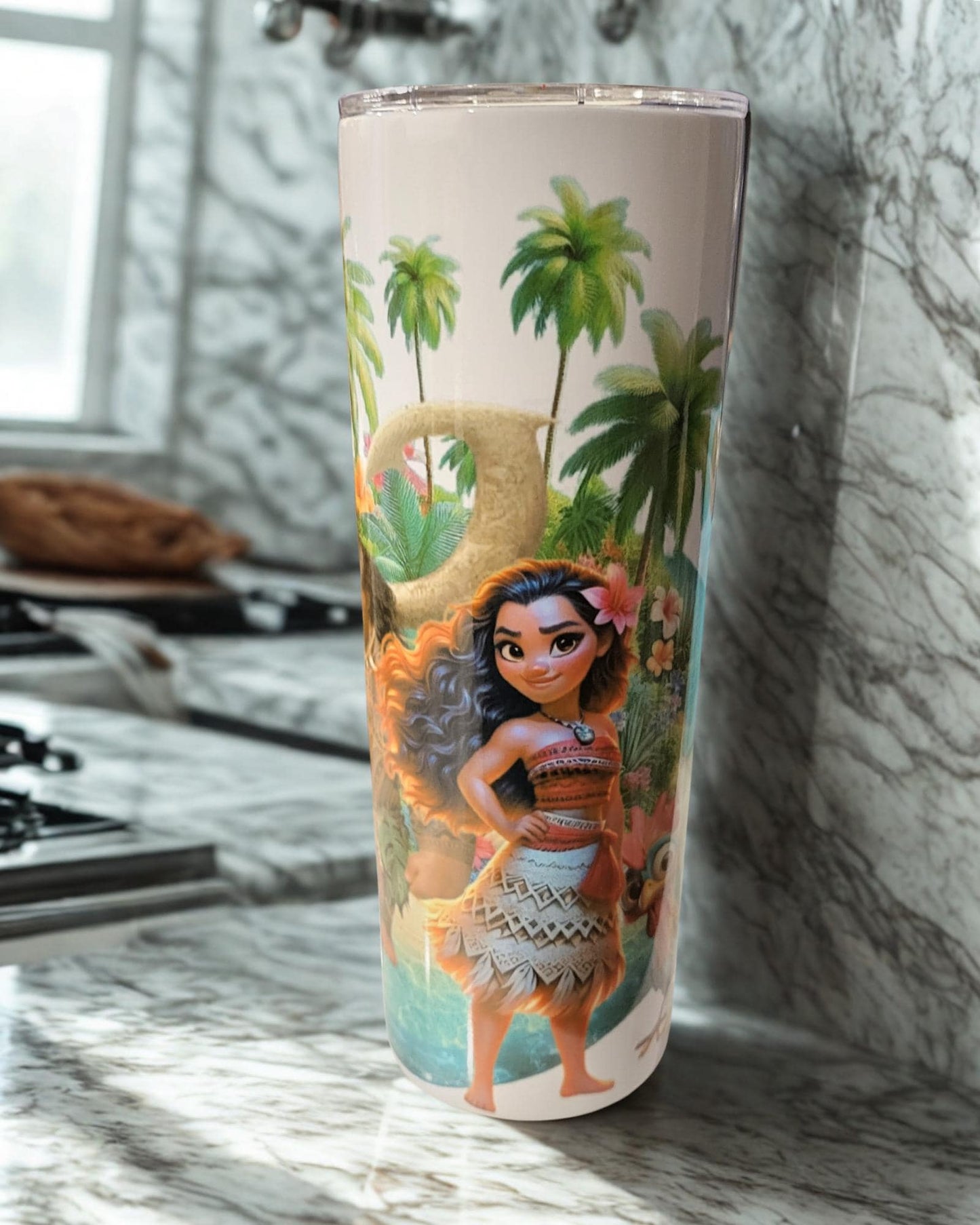 Personalized cartoon favorite character Tumbler – 20oz Stainless Steel, Vacuum Insulated