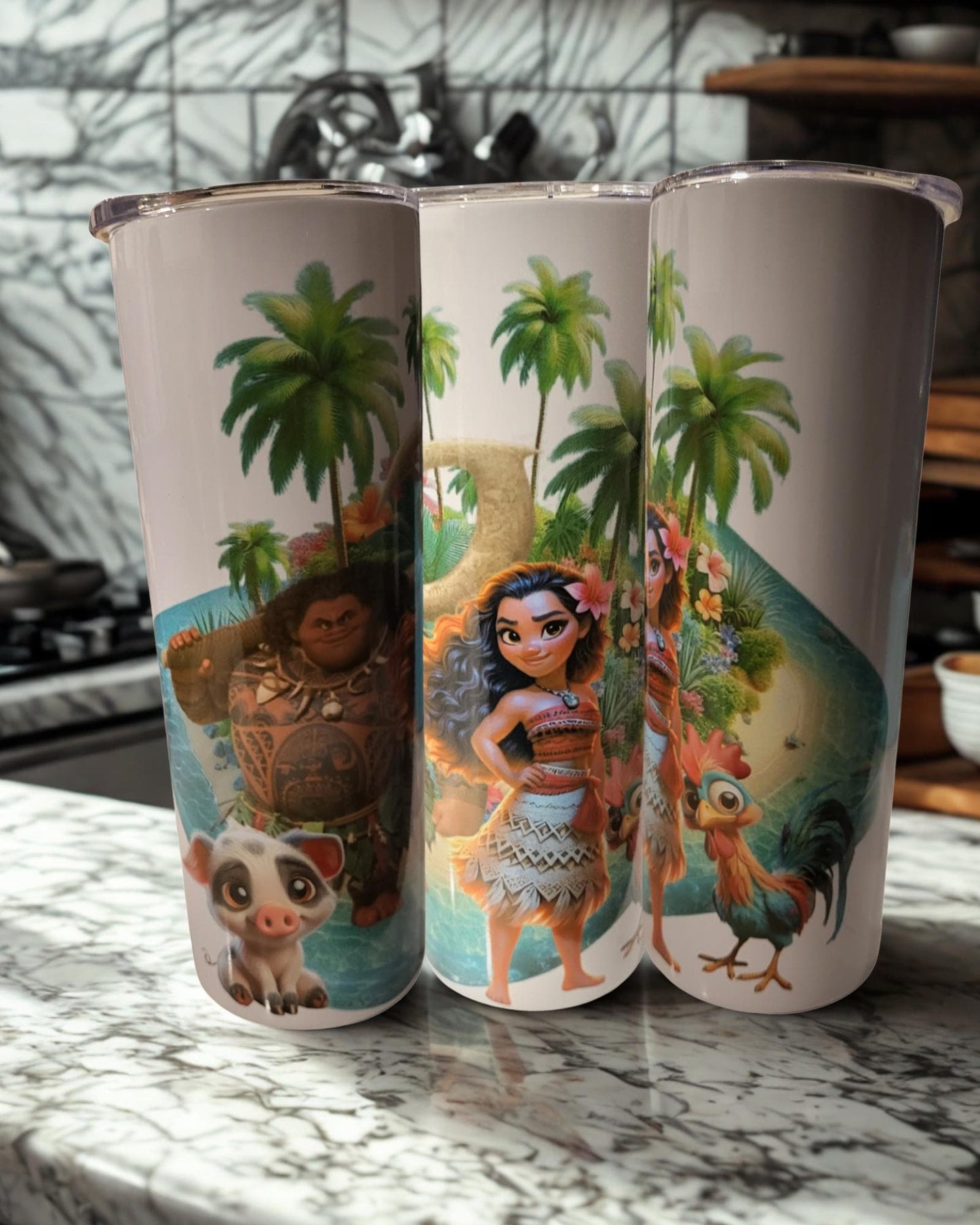 Personalized cartoon favorite character Tumbler – 20oz Stainless Steel, Vacuum Insulated