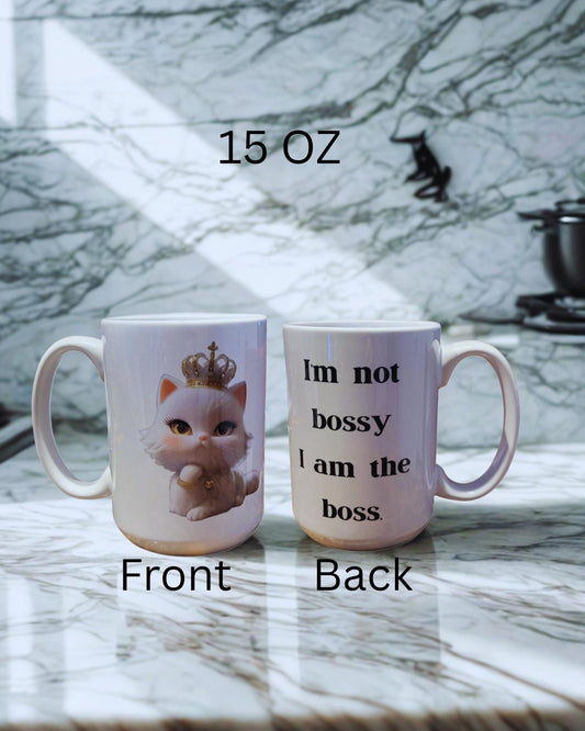 Catitude coffee Mugs: Sassy Ceramic Cup for Cat Lovers and atitude.