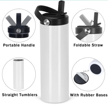 Personalized cartoon favorite character Tumbler – 20oz Stainless Steel, Vacuum Insulated