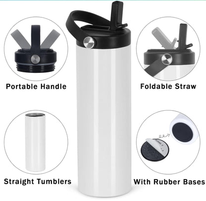 Flirty Tumbler – 20oz Stainless Steel Cup with Roses, Personalized Cartoon Drinkware for Fans