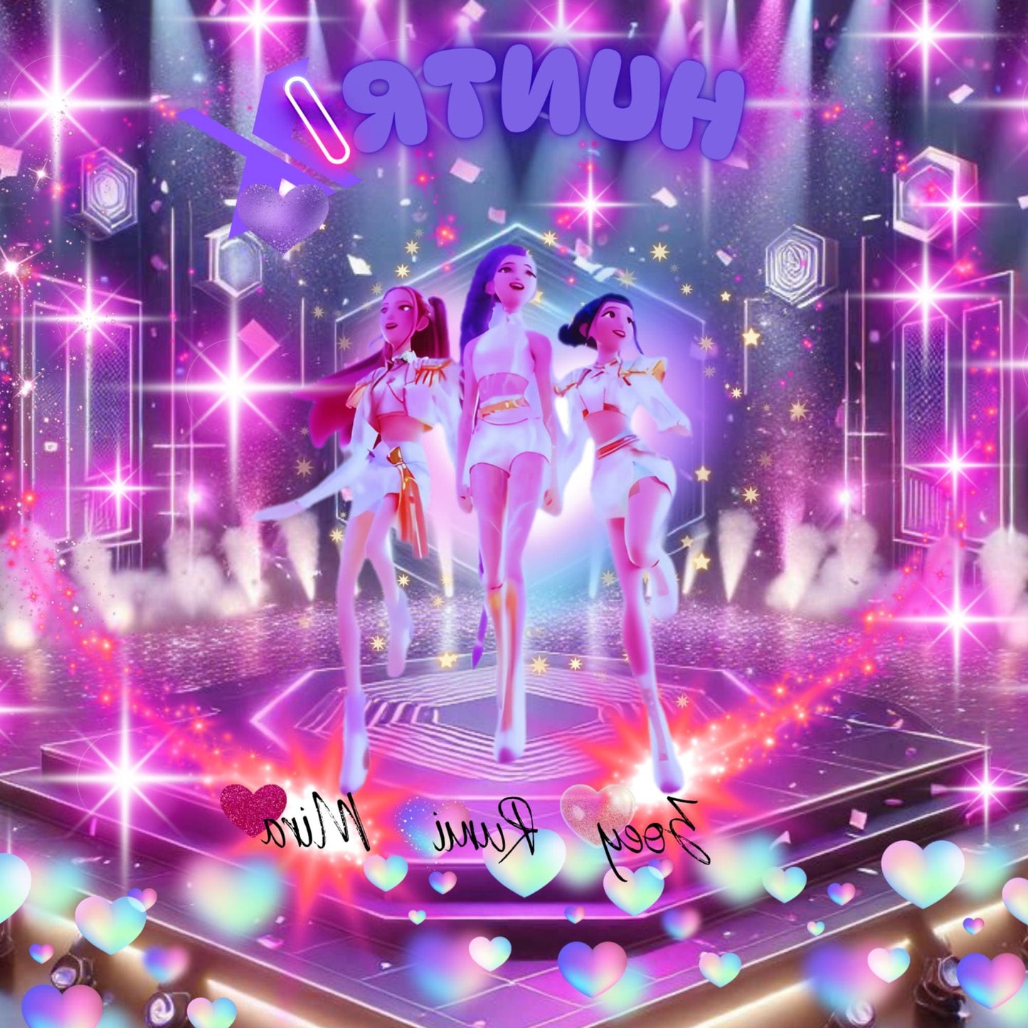 KPOP Demon Hunter Double-Sided Sublimated Pillow