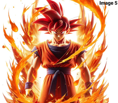 Custom Anime Water Bottle – 22 OZ Design (Front & Back)