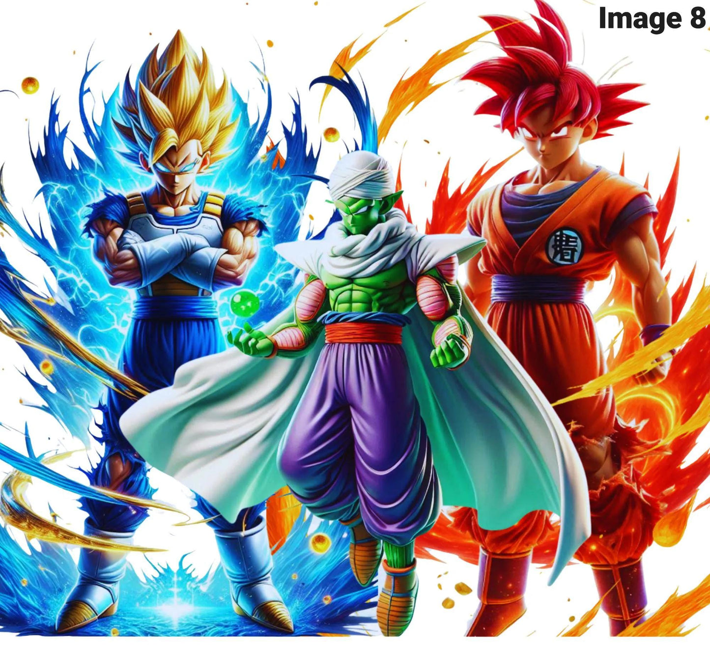 Custom Anime Water Bottle – 22 OZ Design (Front & Back)