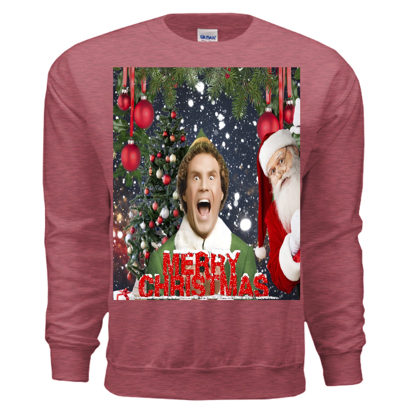 Heather Sport Scarlet Red - FRONT