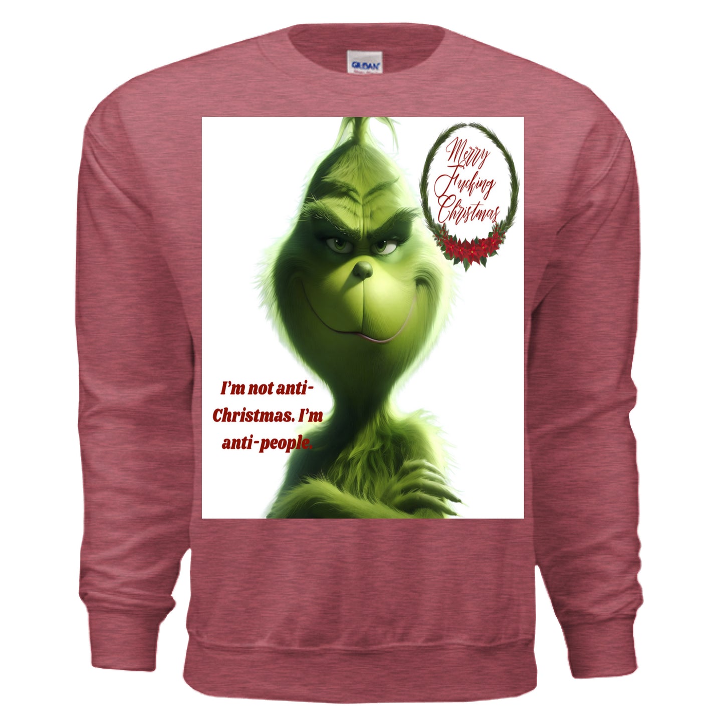 Heather Sport Scarlet Red - FRONT