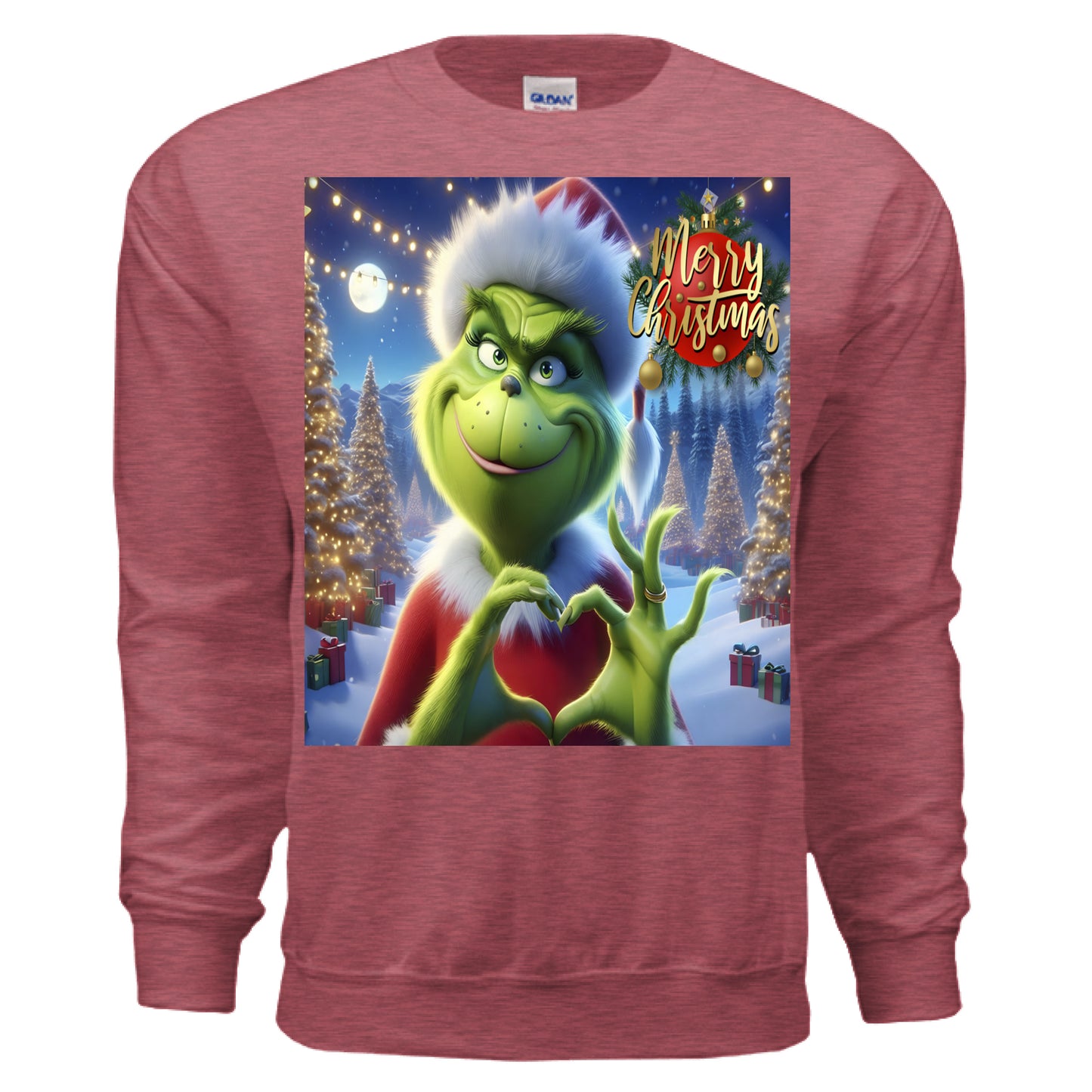 Heather Sport Scarlet Red - FRONT