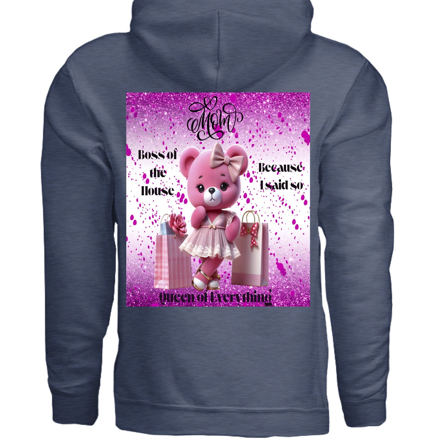 Heather Sport Dark Navy - BACK