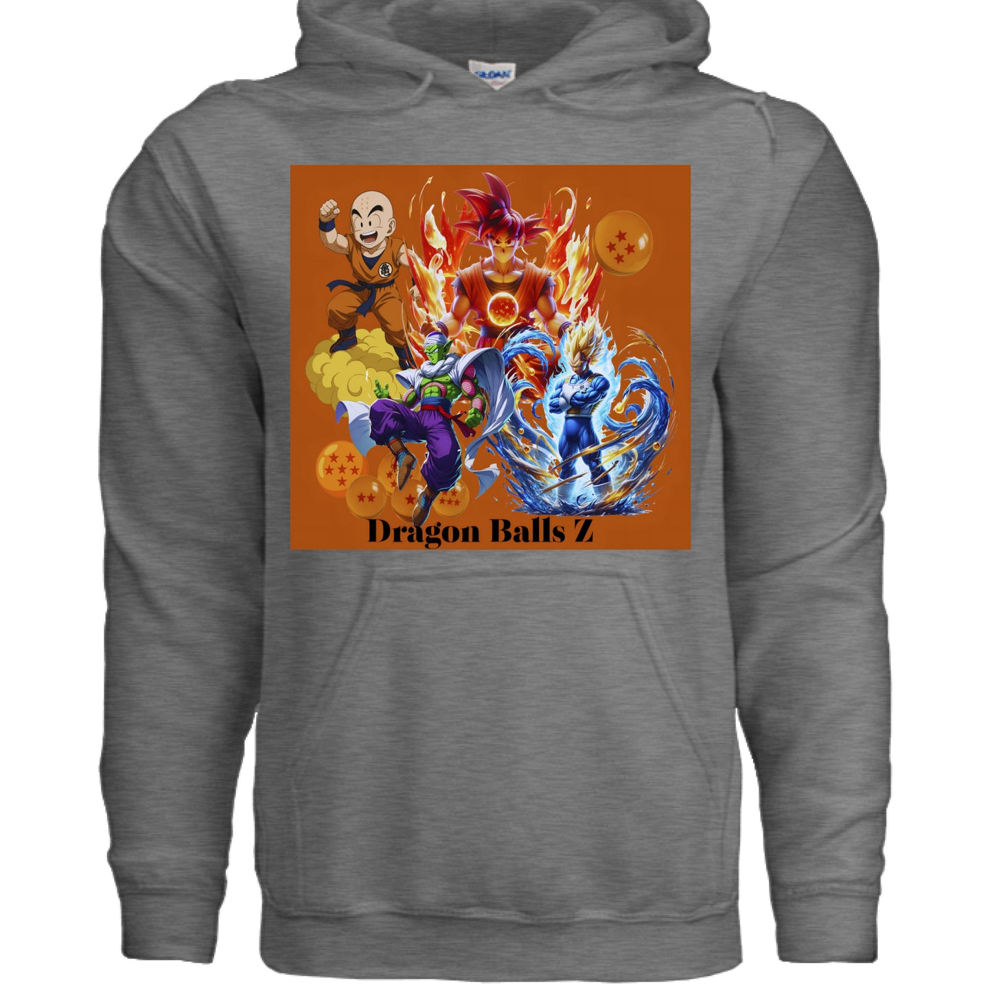 GRAPHITE HEATHER - FRONT