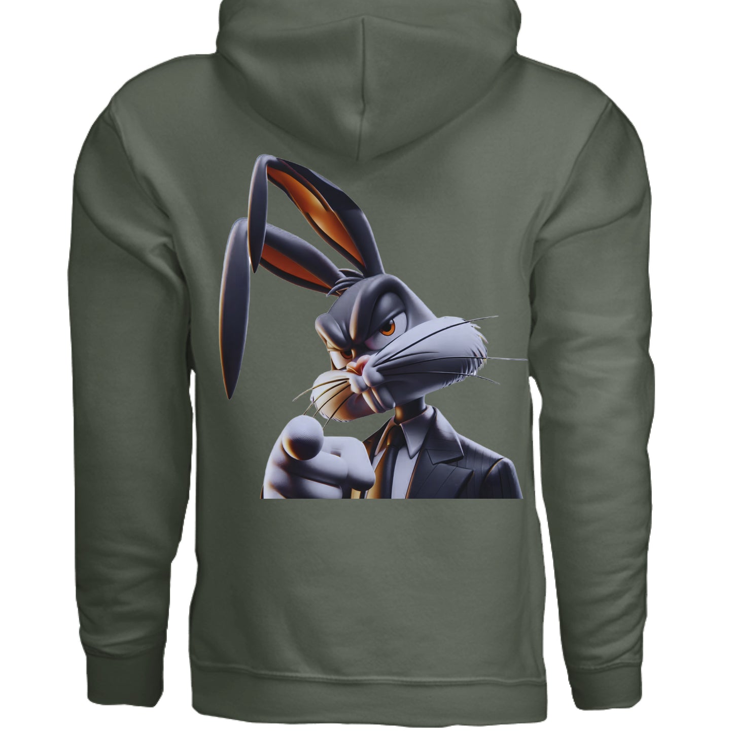 MILITARY GREEN - BACK