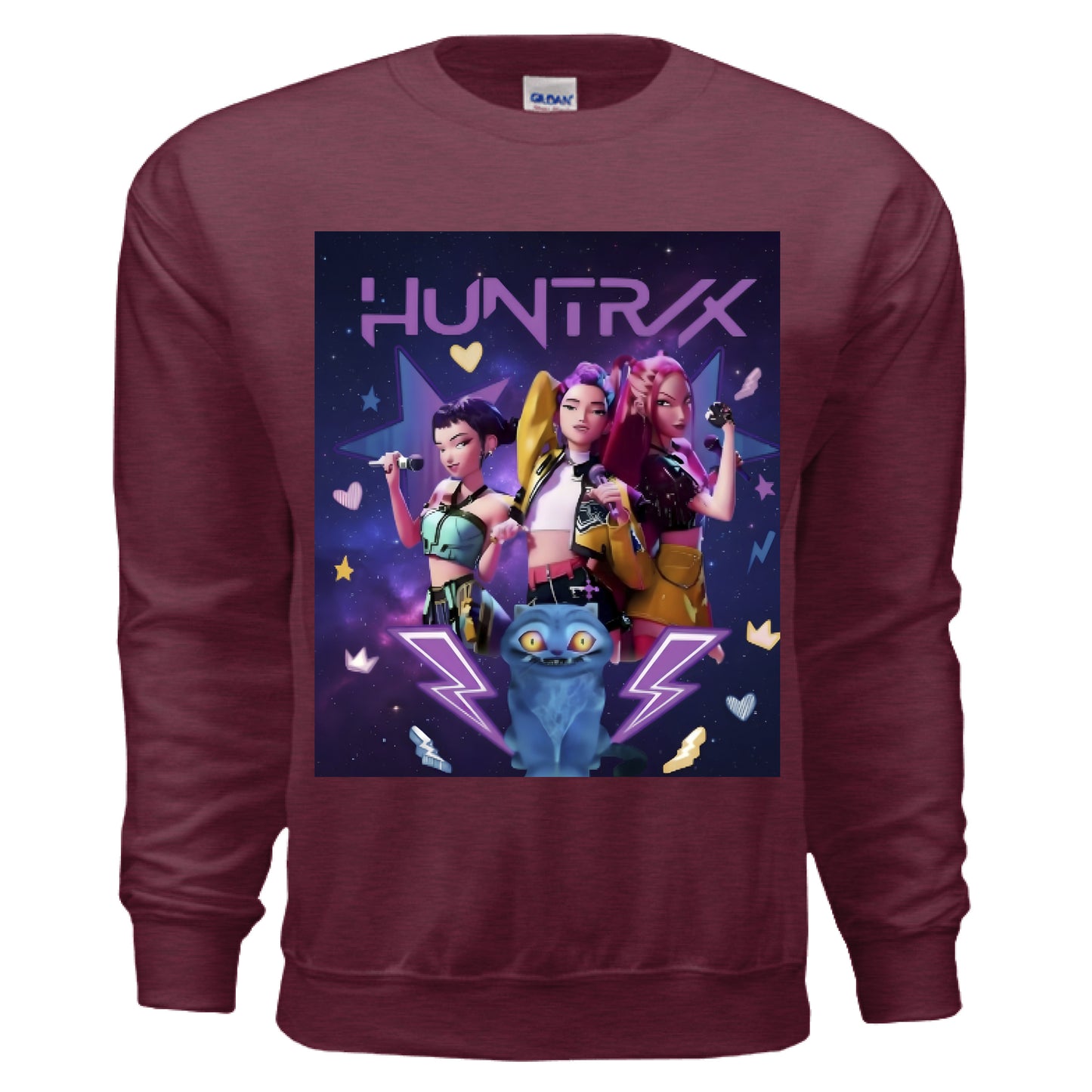 Heather Sport Dark Maroon - FRONT