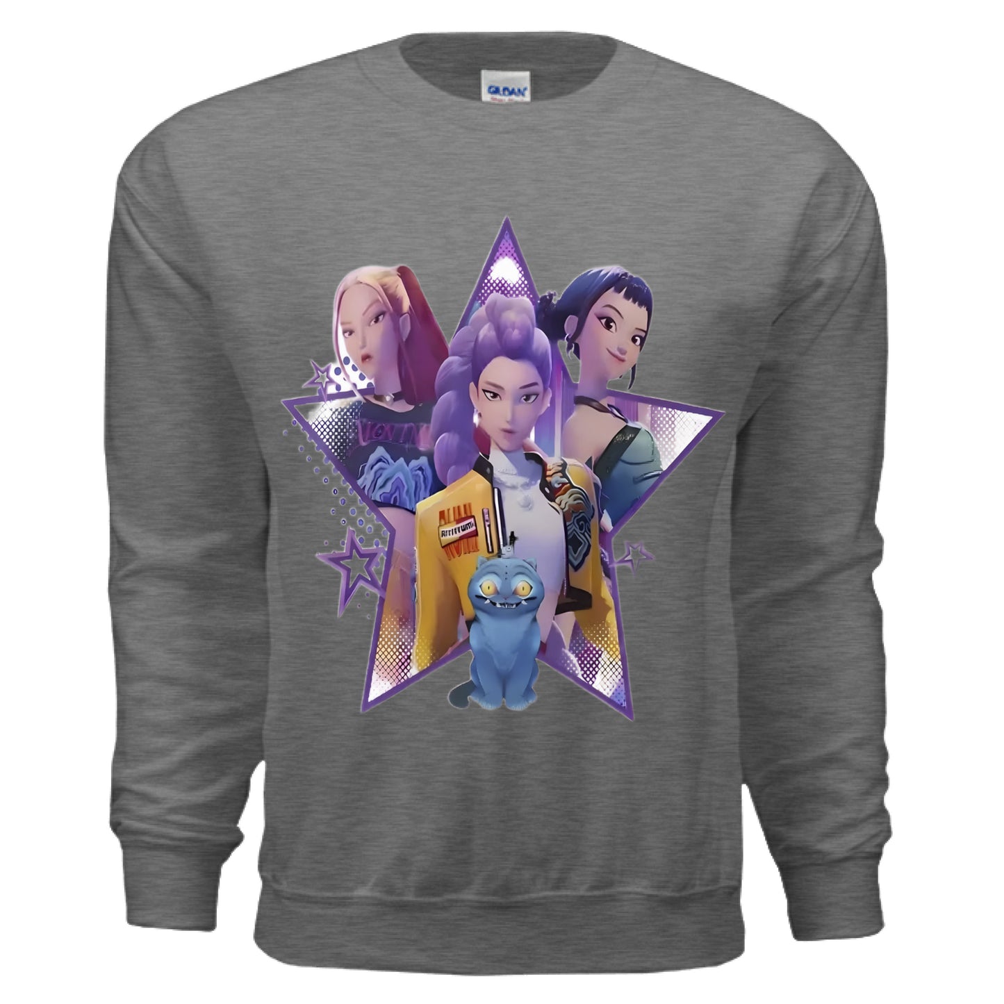 GRAPHITE HEATHER - FRONT