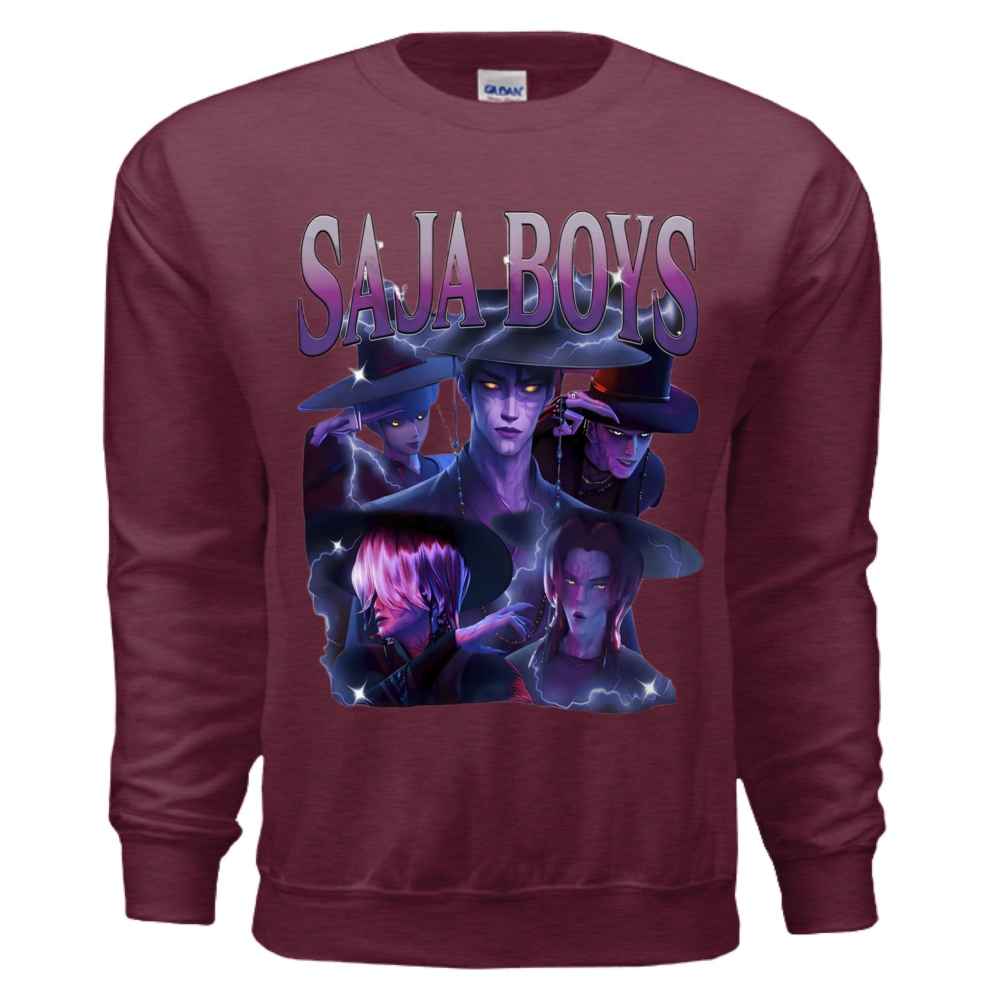 Heather Sport Dark Maroon - FRONT