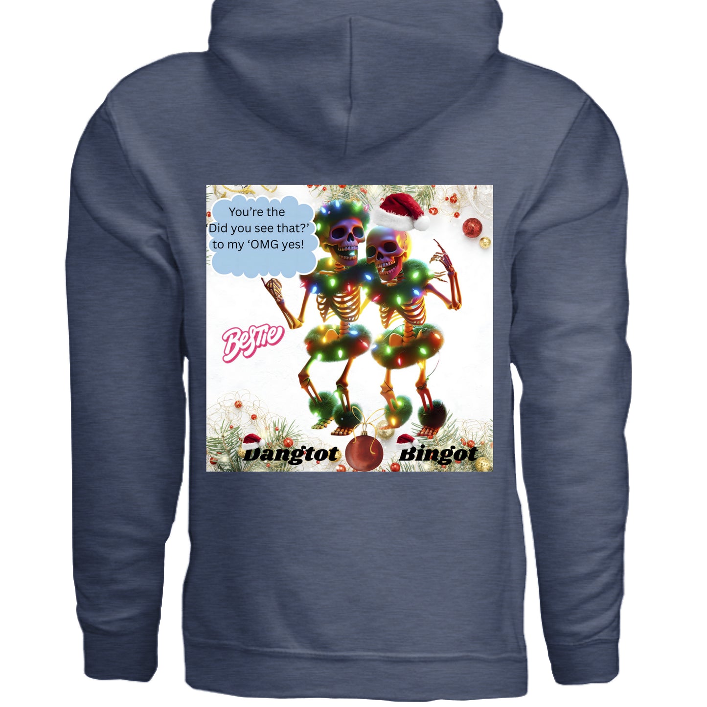 Heather Sport Dark Navy - BACK