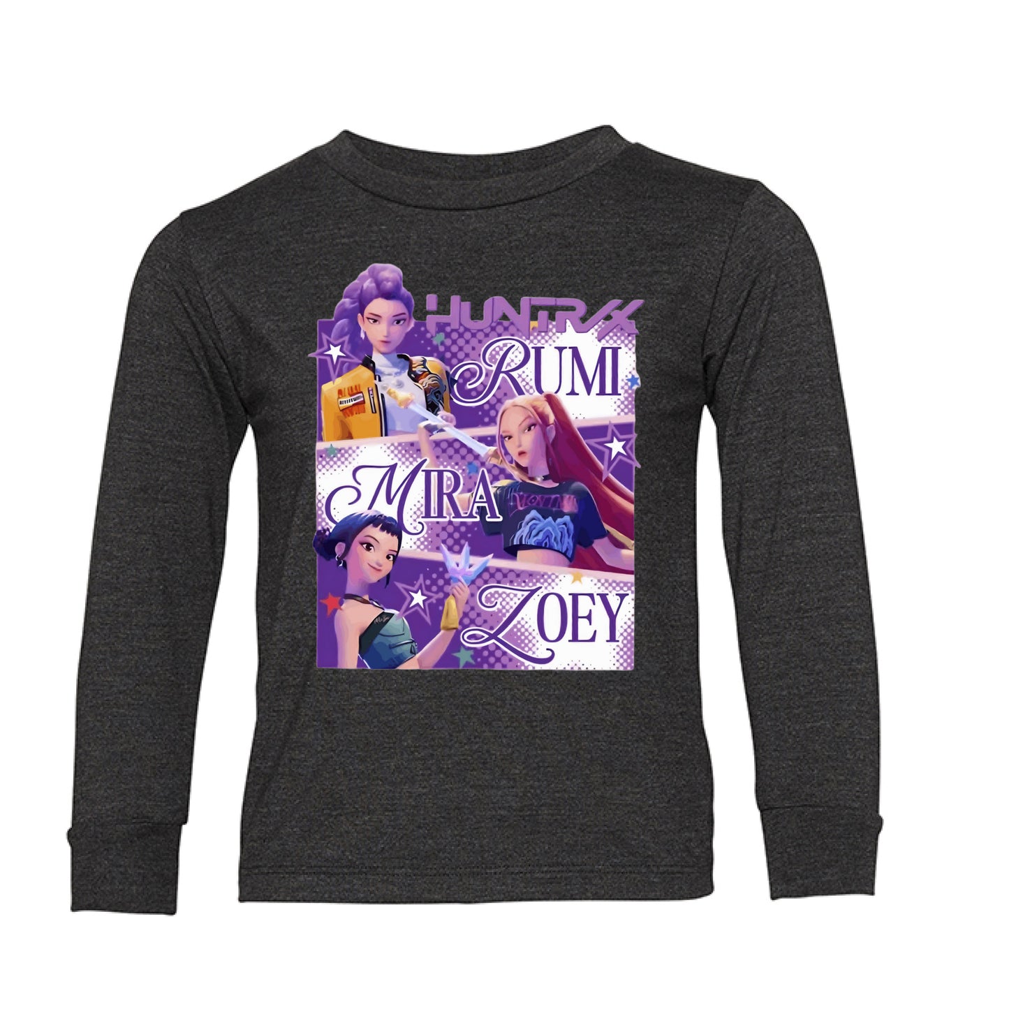 DARK GRY HEATHER - FRONT