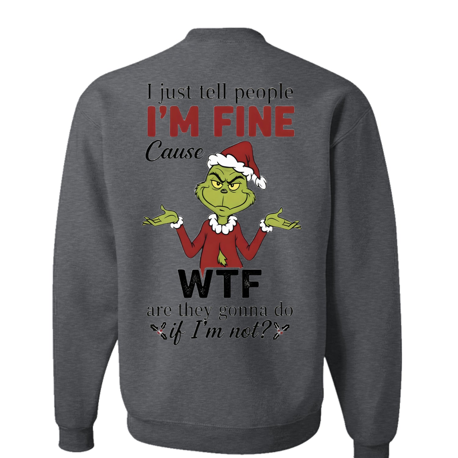 CHARCOAL GREY - BACK