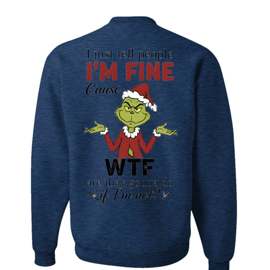 VINTAGE HTH NAVY - BACK