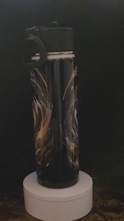 Personalized Anime Water Bottle – 22oz Stainless Steel Anime Drinkware (Anime images options listed)